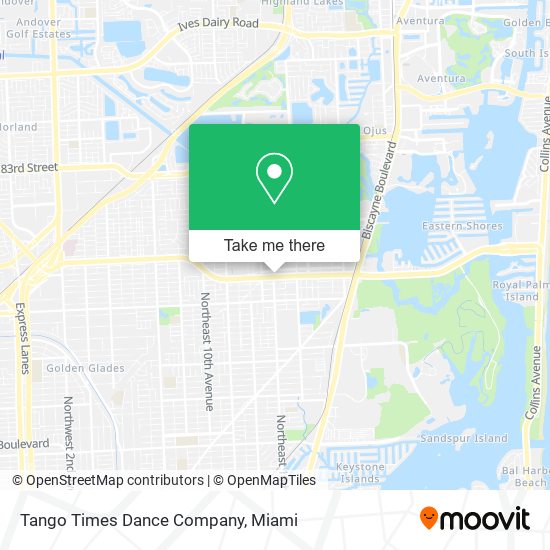 Tango Times Dance Company map