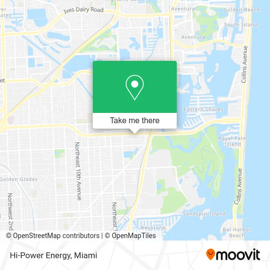 Hi-Power Energy map