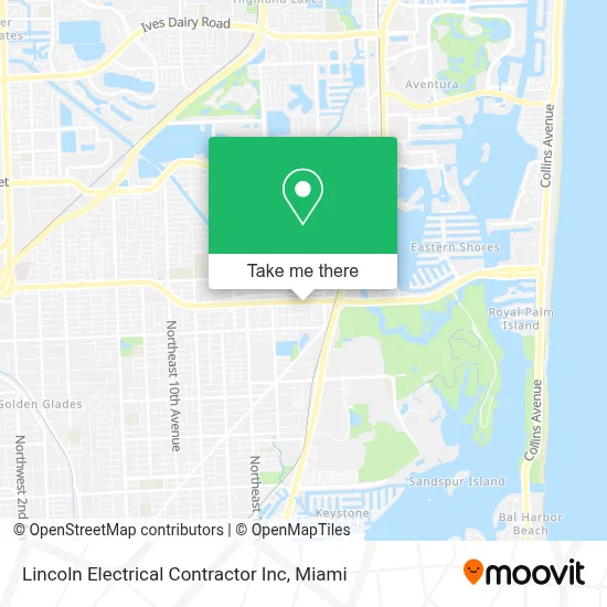Lincoln Electrical Contractor Inc map