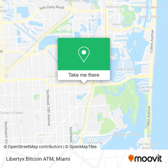 Libertyx Bitcoin ATM map