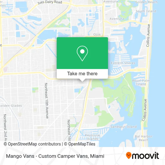 Mango Vans - Custom Camper Vans map