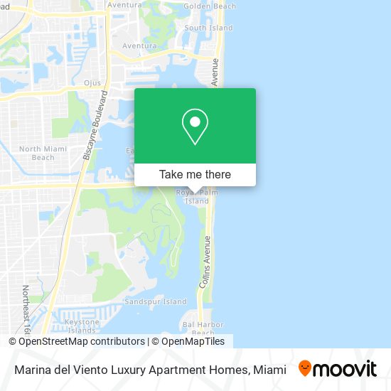 Marina del Viento Luxury Apartment Homes map