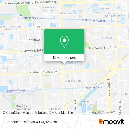 Coinstar - Bitcoin ATM map