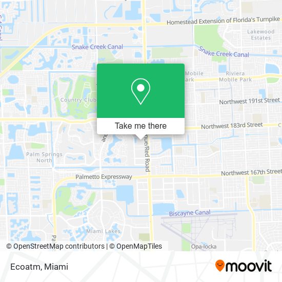 Ecoatm map