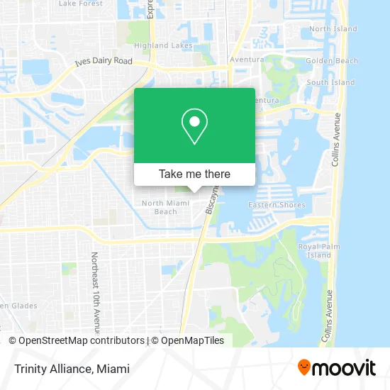 Trinity Alliance map