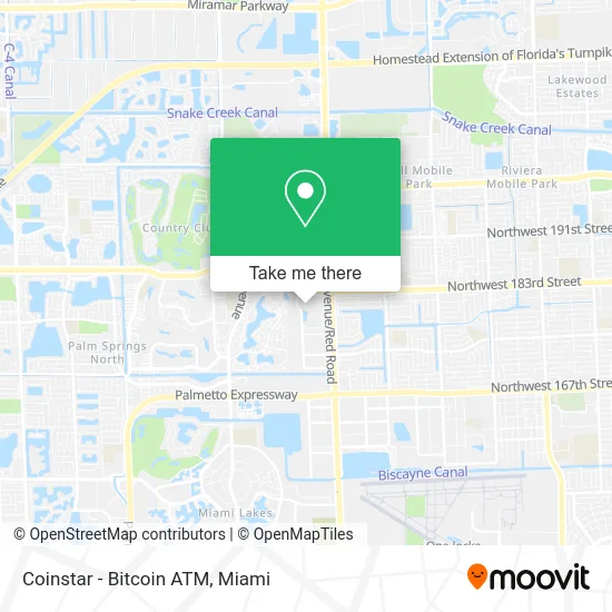 Coinstar - Bitcoin ATM map