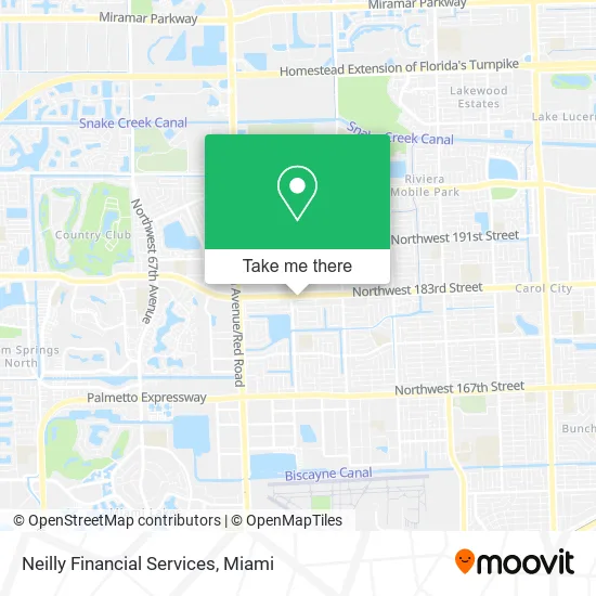 Neilly Financial Services map