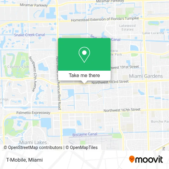 T-Mobile map