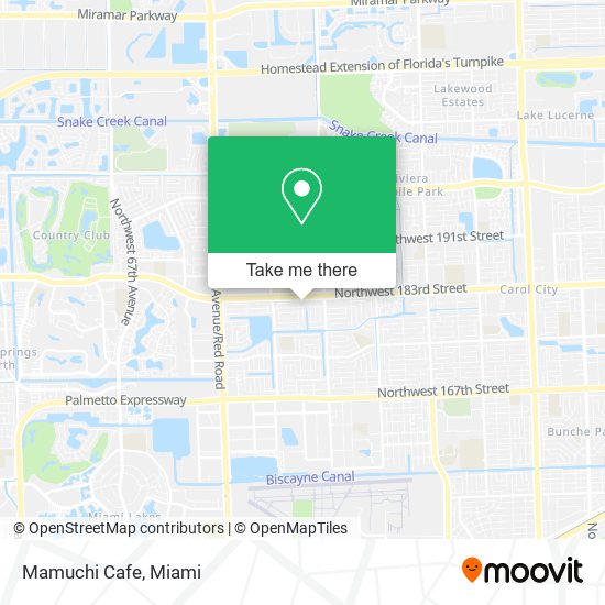 Mapa de Mamuchi Cafe