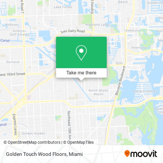 Golden Touch Wood Floors map