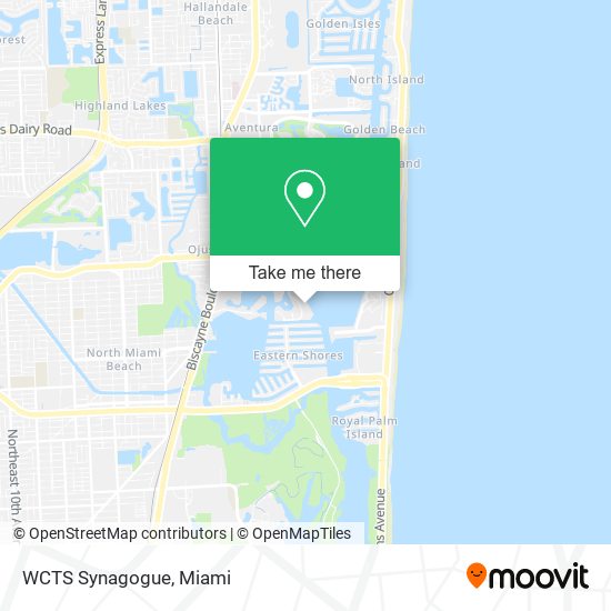 Mapa de WCTS Synagogue