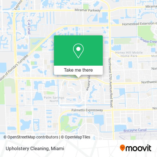 Upholstery Cleaning map