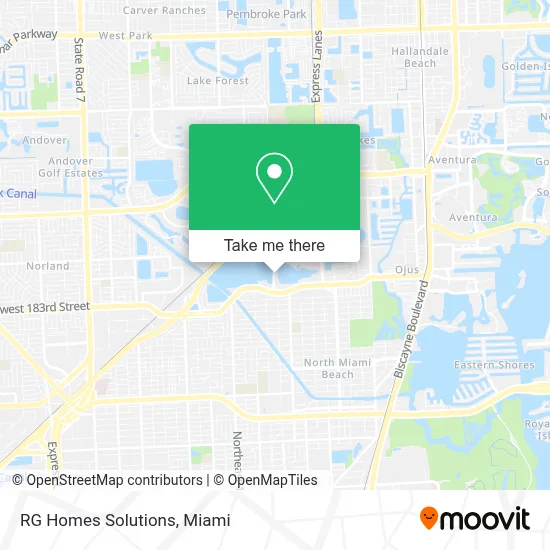 RG Homes Solutions map