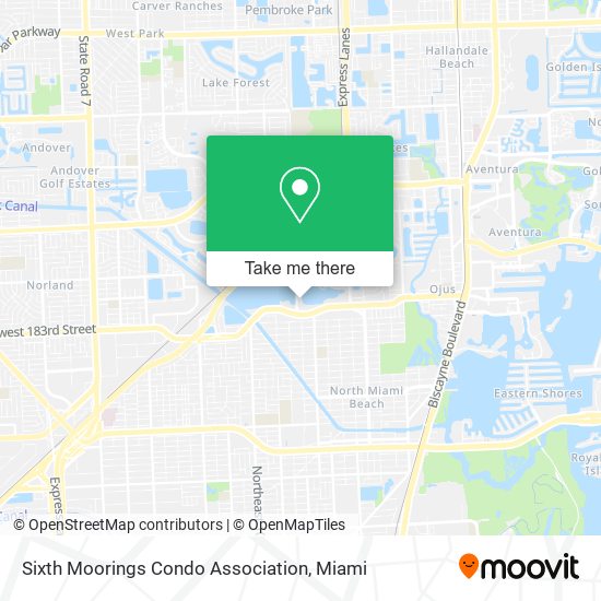 Mapa de Sixth Moorings Condo Association