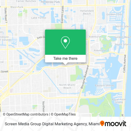 Screen Media Group Digital Marketing Agency map