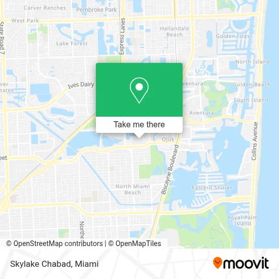 Skylake Chabad map