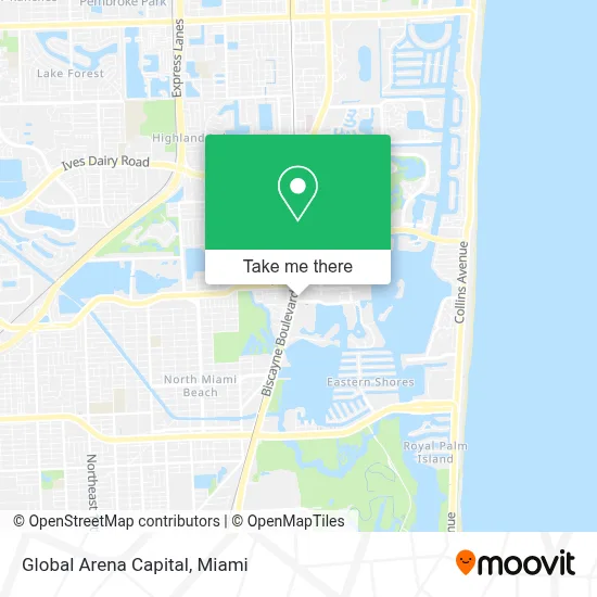 Global Arena Capital map