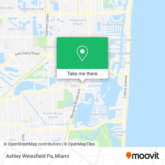Mapa de Ashley Weissfield Pa