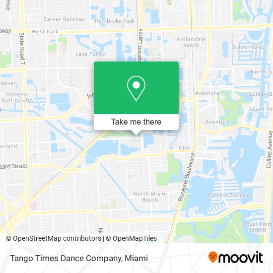 Tango Times Dance Company map