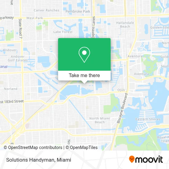 Solutions Handyman map