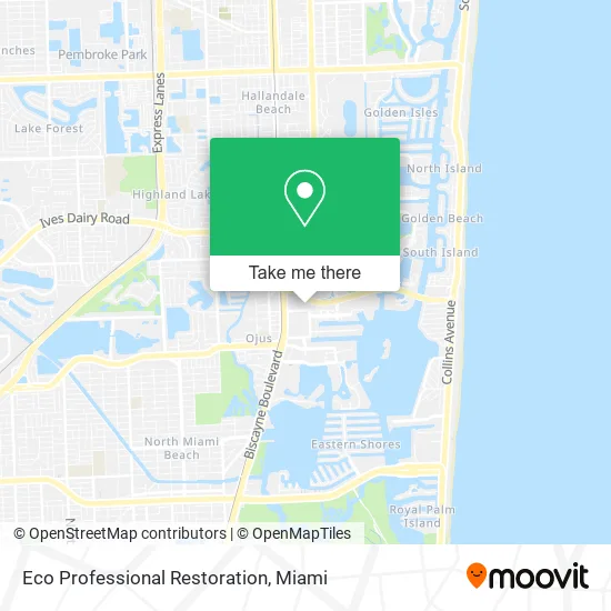 Eco Professional Restoration map