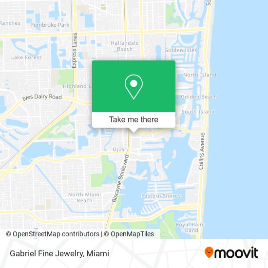 Gabriel Fine Jewelry map