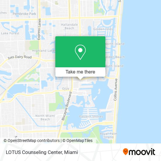 LOTUS Counseling Center map