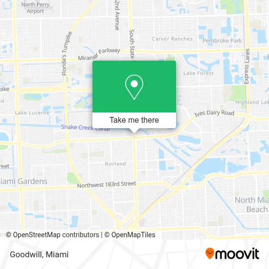 Goodwill map