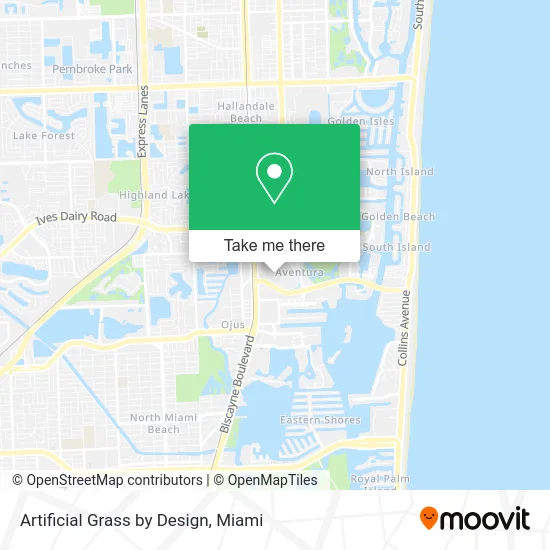 Artificial Grass by Design map