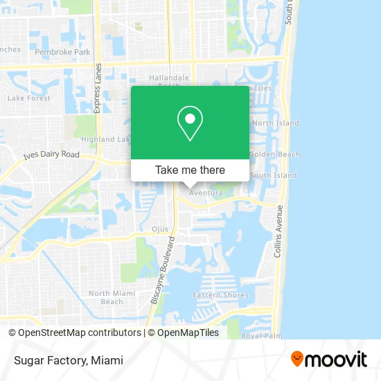 Sugar Factory map