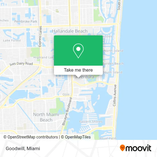 Goodwill map