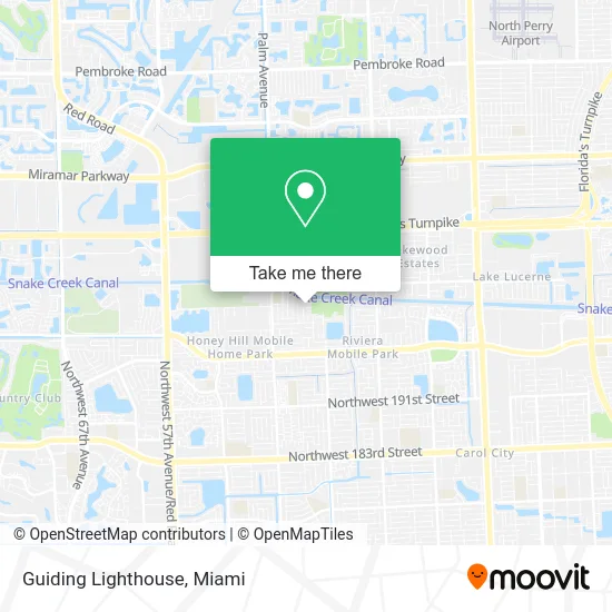 Guiding Lighthouse map