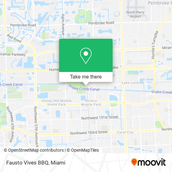 Mapa de Fausto Vives BBQ
