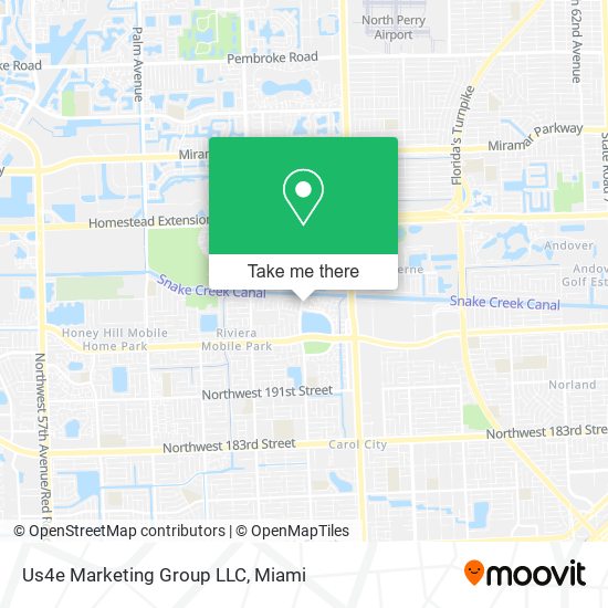 Mapa de Us4e Marketing Group LLC