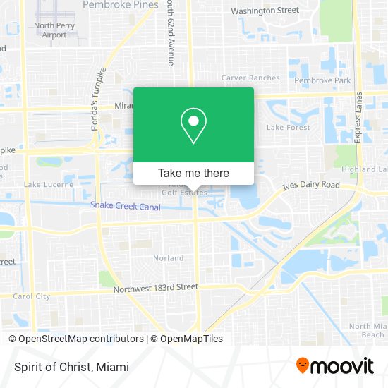 Spirit of Christ map