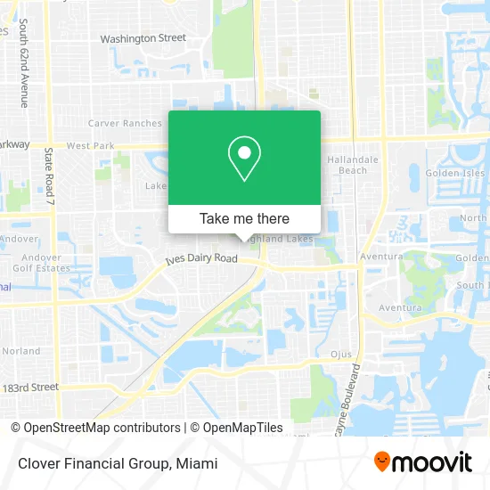 Clover Financial Group map
