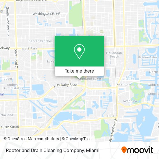 Mapa de Rooter and Drain Cleaning Company