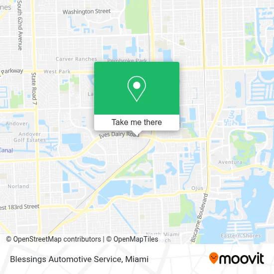 Blessings Automotive Service map