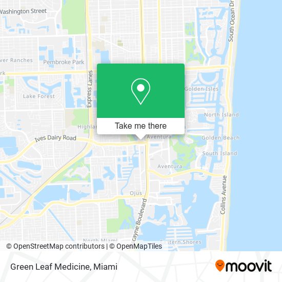 Mapa de Green Leaf Medicine