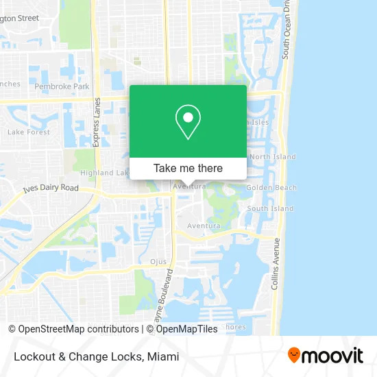 Lockout & Change Locks map