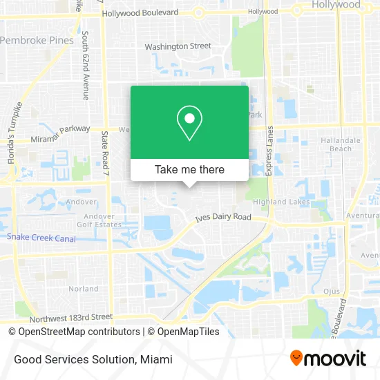Good Services Solution map