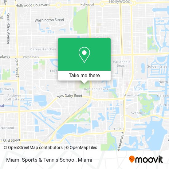 Mapa de Miami Sports & Tennis School