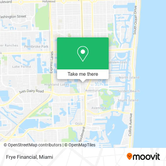 Frye Financial map