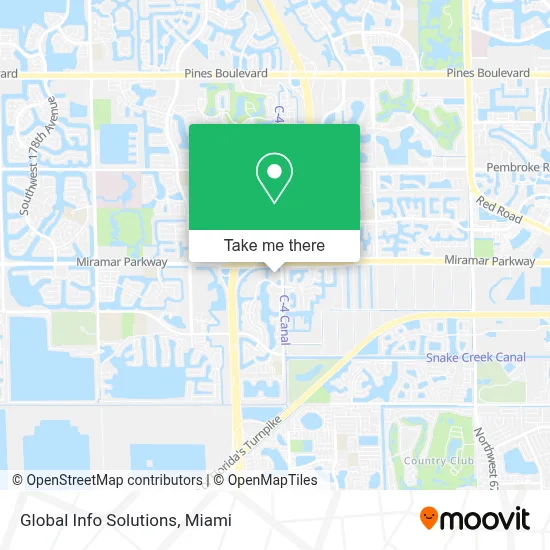 Global Info Solutions map