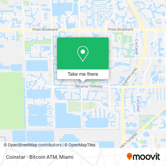 Coinstar - Bitcoin ATM map