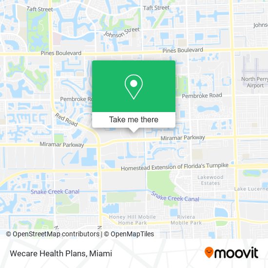 Wecare Health Plans map