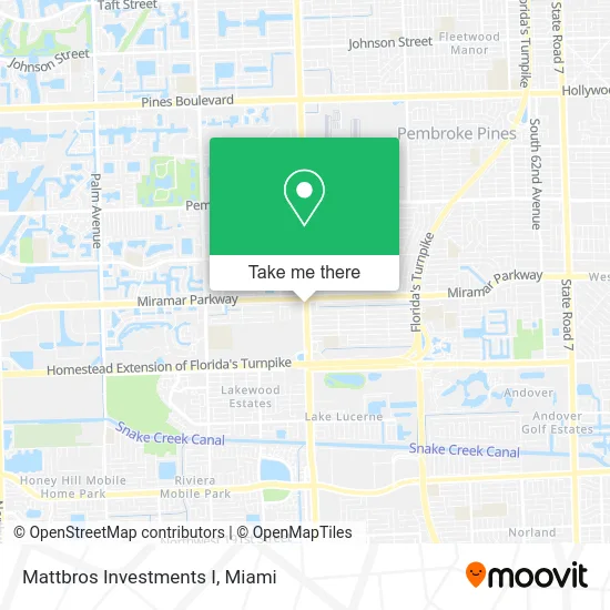 Mattbros Investments I map