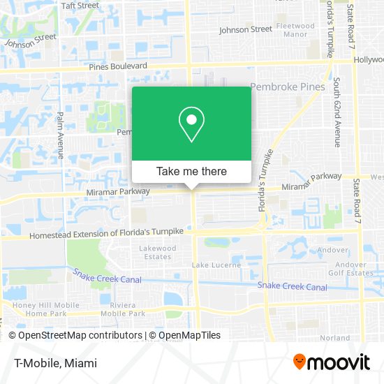 T-Mobile map