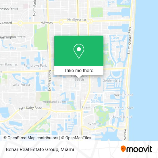 Behar Real Estate Group map