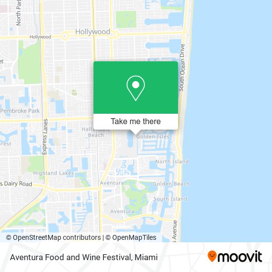 Mapa de Aventura Food and Wine Festival